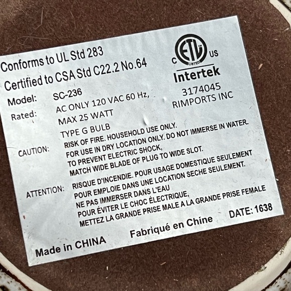 Ceramic Owl Plugin Tart Warmers - Picture 6 of 12